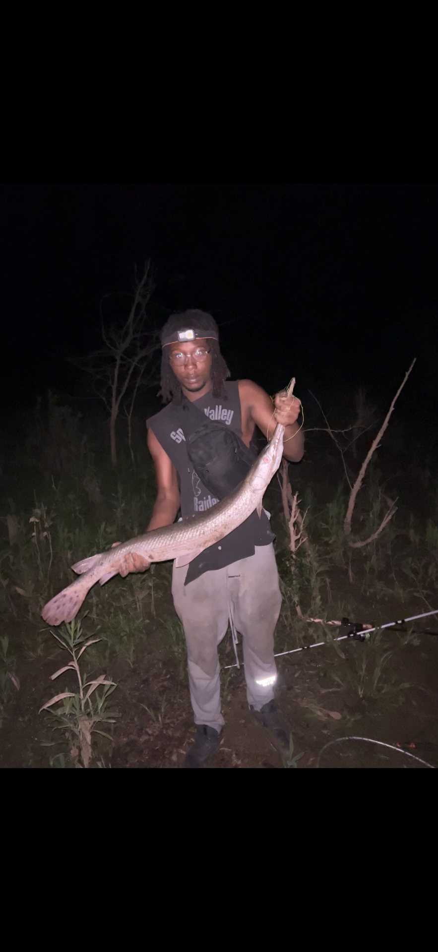 Night fishing moments